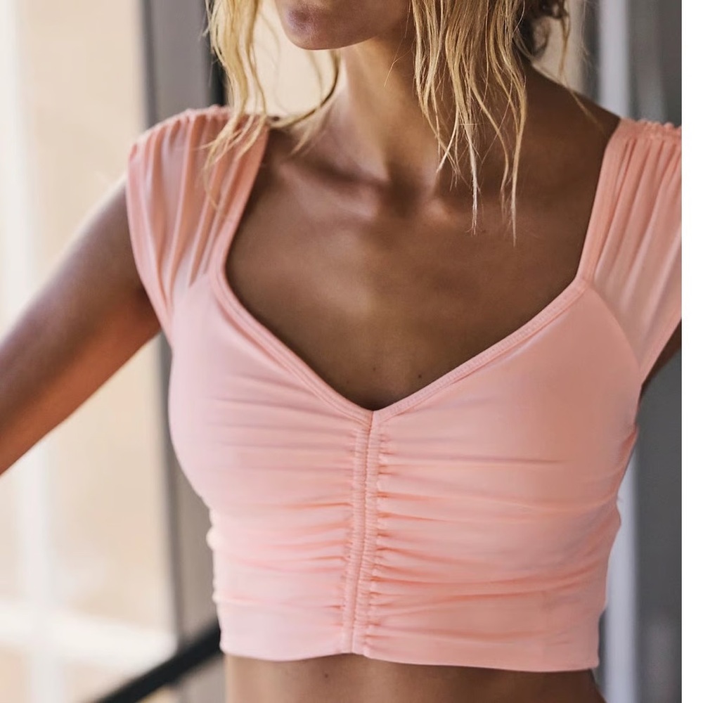 FP Movement by Free People Breathe Deeper Crop Tank.
